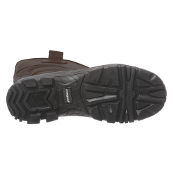 BOTTES DE SECURITE EN CUIR MARRON FOURREE PIEMONTITE S3 T 38