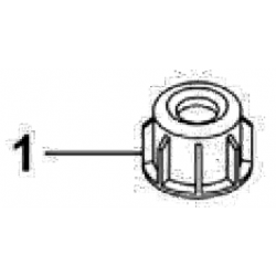 ECROU DE TRAVAIL/TUBULURE 1/2 POUR PAN 15/18 ECROU DE TRAVAIL/TUBULURE 1/2 POUR PAN 15/18