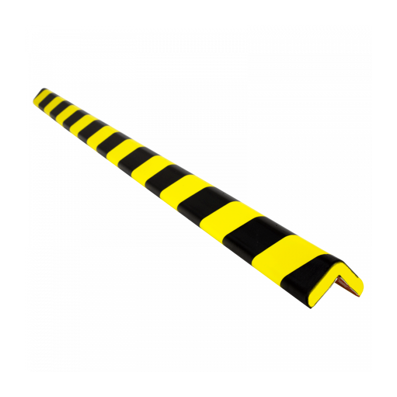 AMORTISSEUR DE CHOC JAUNE NOIR INTER / EXT 40X40 1M