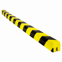 AMORTISSEUR DE CHOC 1M CARRE POUR IPN JAUNE ET NOIR