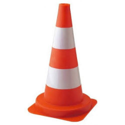 CONE EN PLASTIQUE 50CM