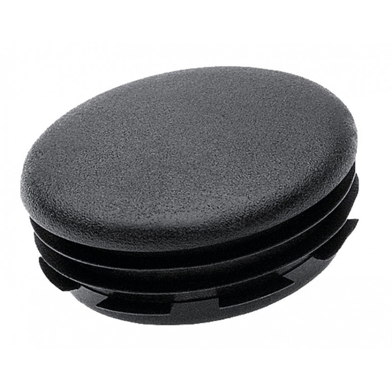 EMBOUT ROND ENTRANT EN POLYÉTHYLÈNE NOIR FORTAPS