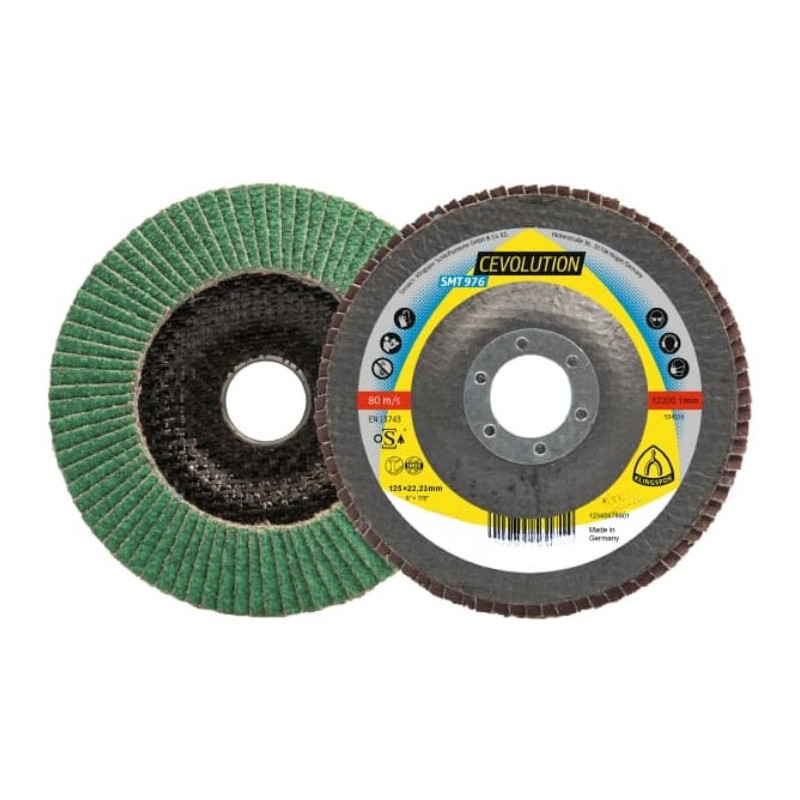 DISQUE ET ROUE ABRASIVE MULTILIANT CERAMIQUE SMT976 125X22,23 GRAIN 40 CONVEXE