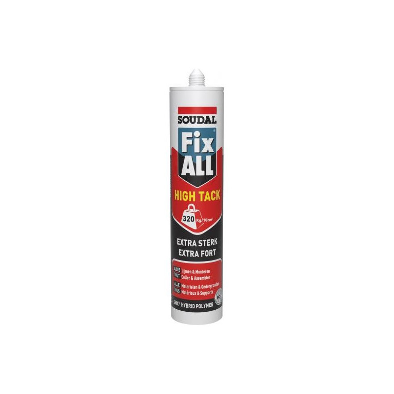 FIX ALL HIGH TACK BLANC CARTOUCHE 290ML