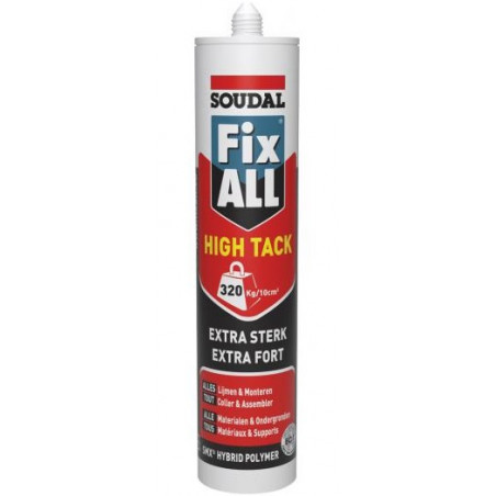 FIX ALL HIGH TACK BLANC CARTOUCHE 290ML