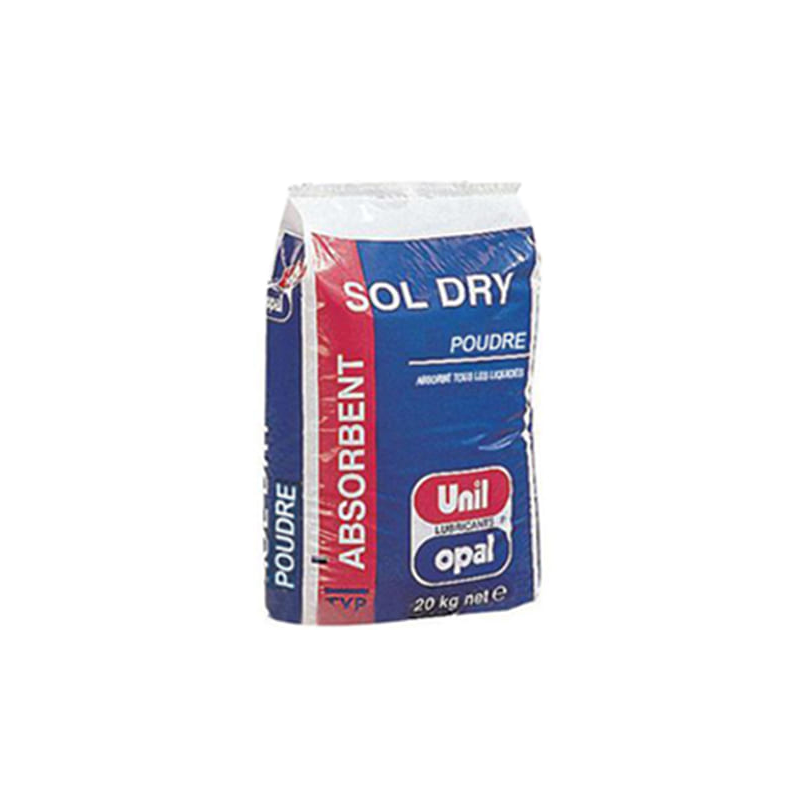 SAC 20 KG ABSORBANT MINERALE POUR SOL 30/60