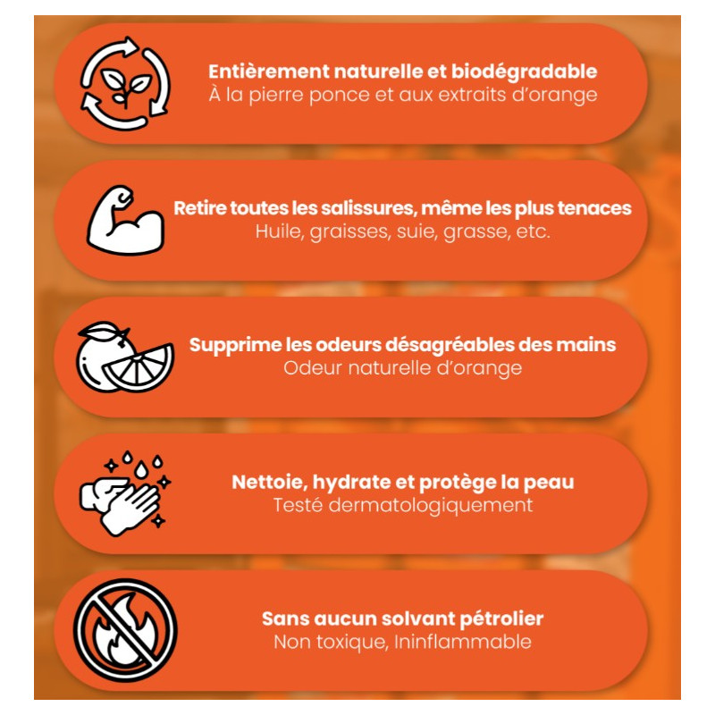 Fast orange microbilles bio