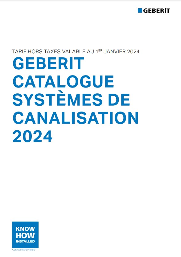 Catalogue 2024 - Geberit