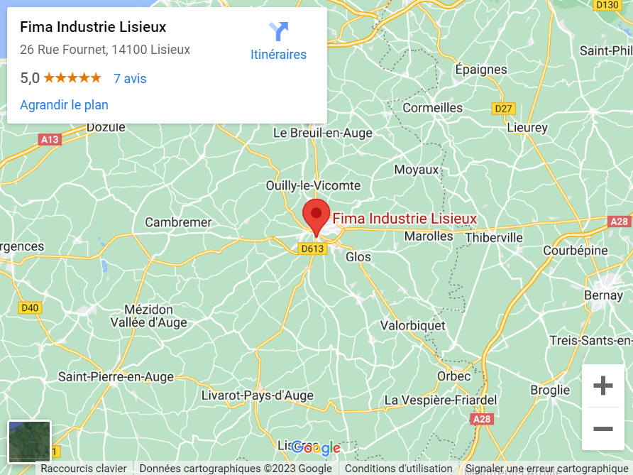 Adresse Fima industrie Lisieux